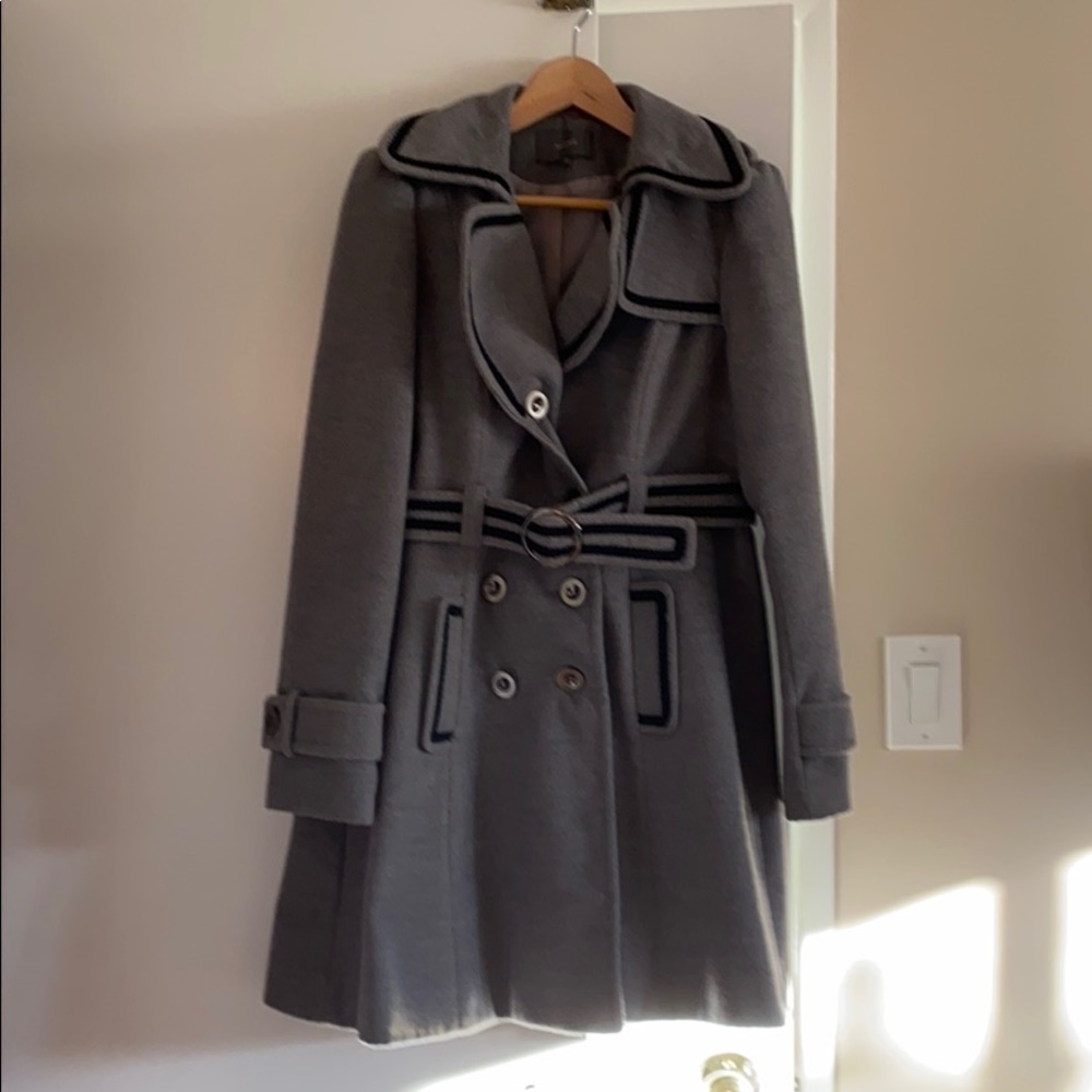 Gray Pea Coat - image 2